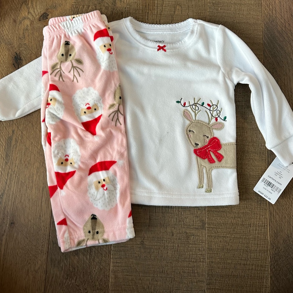 Carter’s Baby Girl Fleece Pajamas